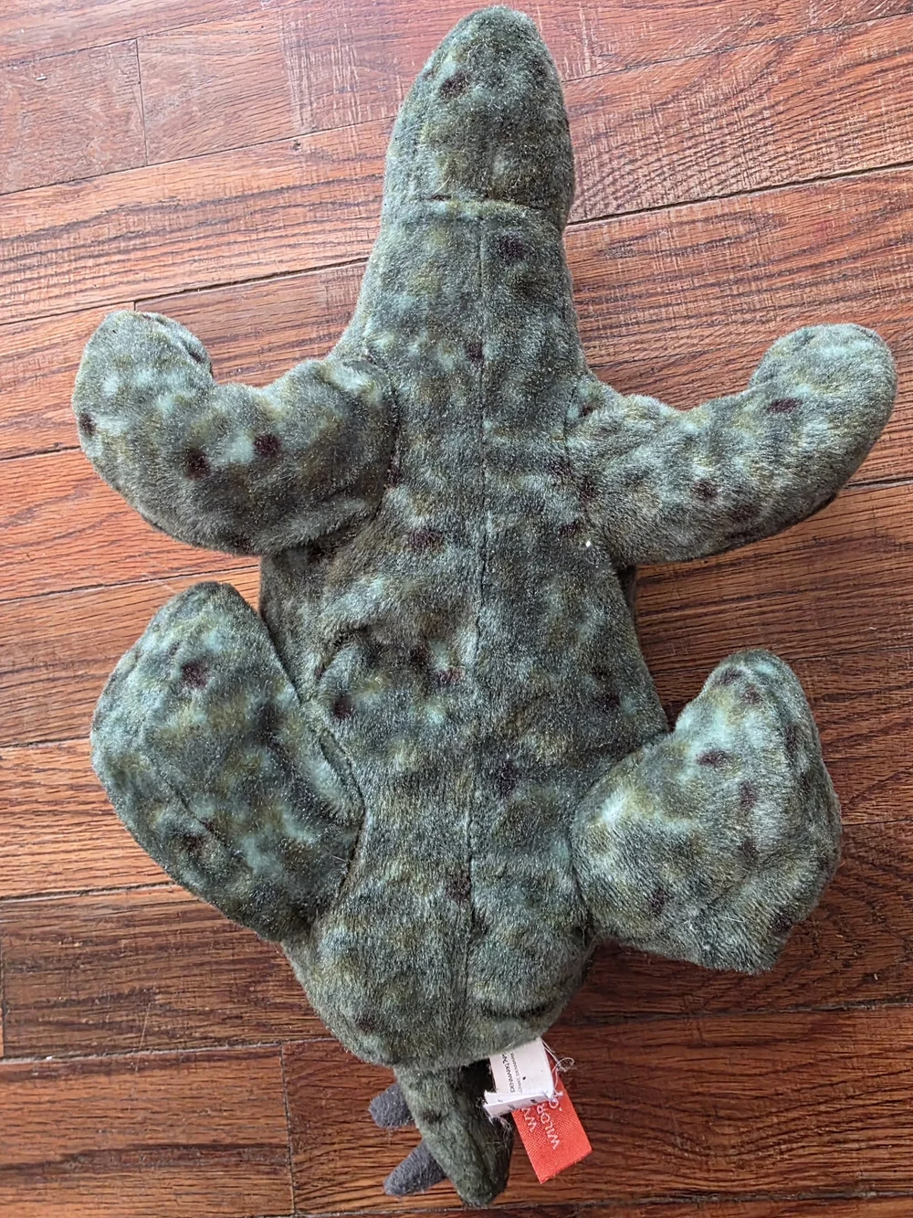 Green Stegosaurus Plush Toy - Soft Kids Stuffed Dinosaur Wild Republic 14